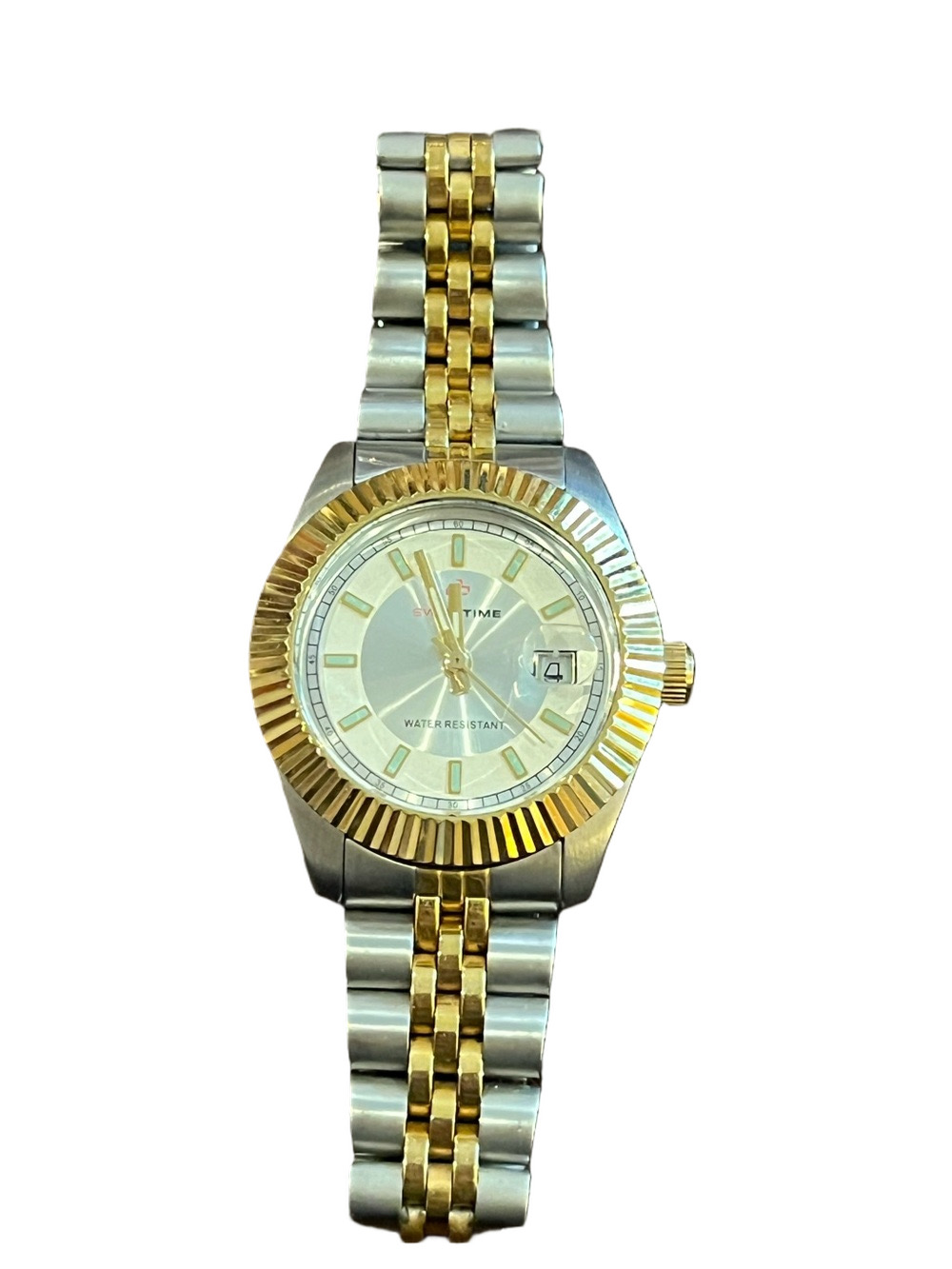 SWISSTIME Two-Tone Datejust Style Watch - Model SS17